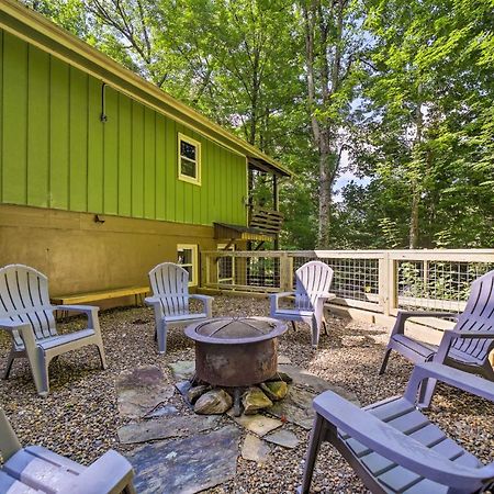 Charming Maggie Valley Getaway With Fire Pit! Esterno foto