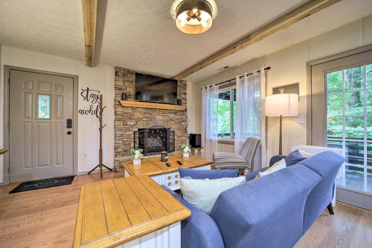 Charming Maggie Valley Getaway With Fire Pit! Esterno foto