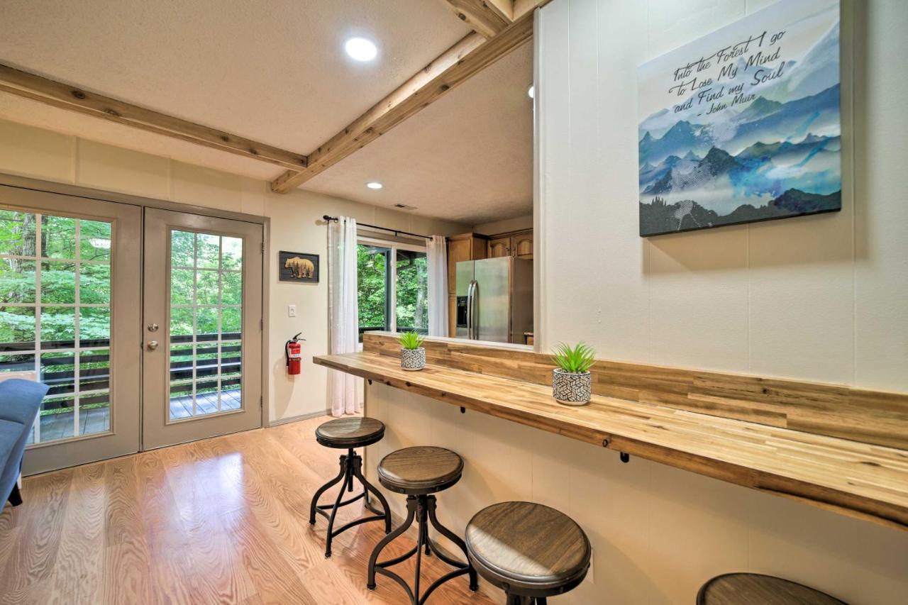 Charming Maggie Valley Getaway With Fire Pit! Esterno foto