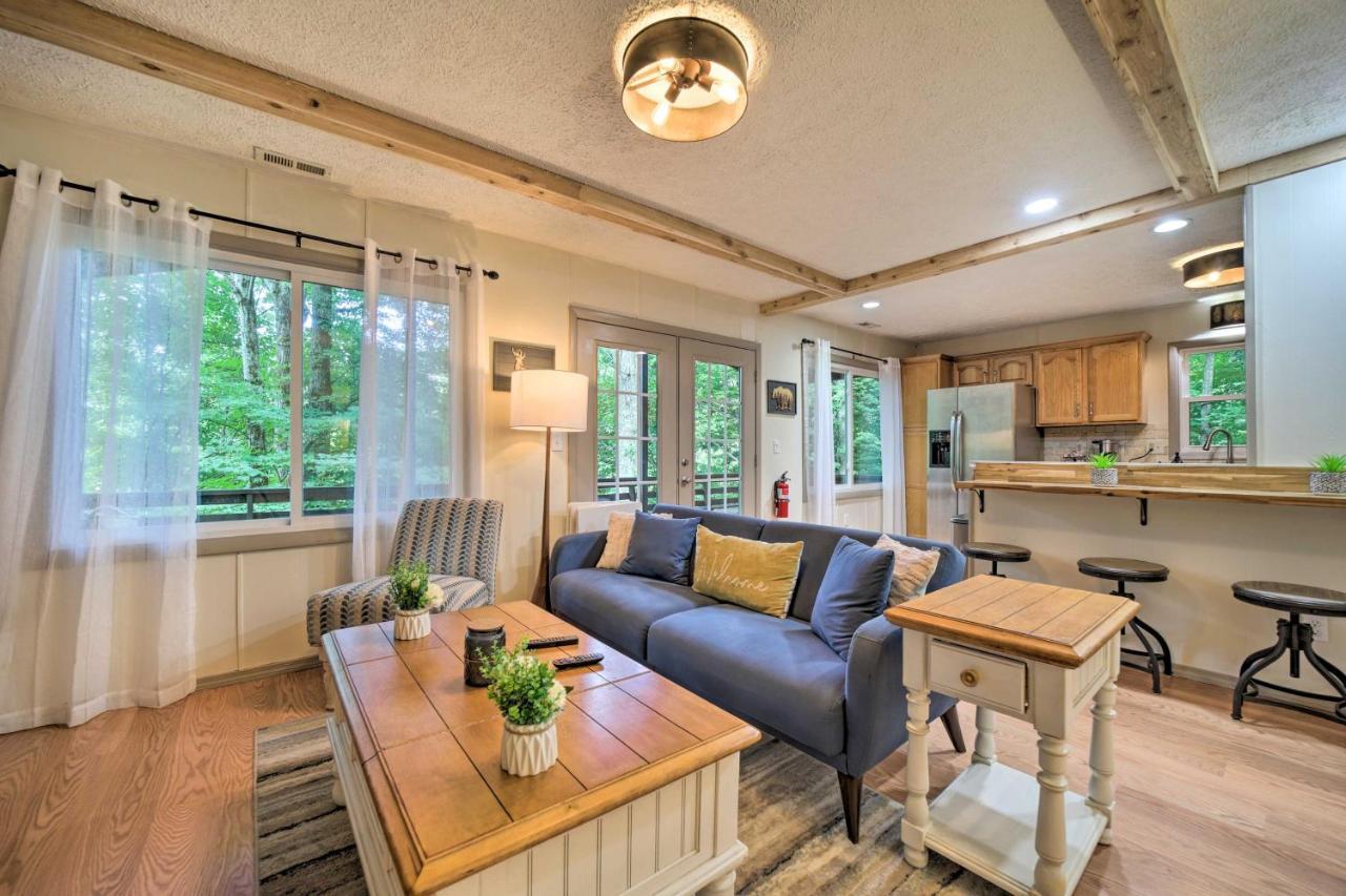Charming Maggie Valley Getaway With Fire Pit! Esterno foto