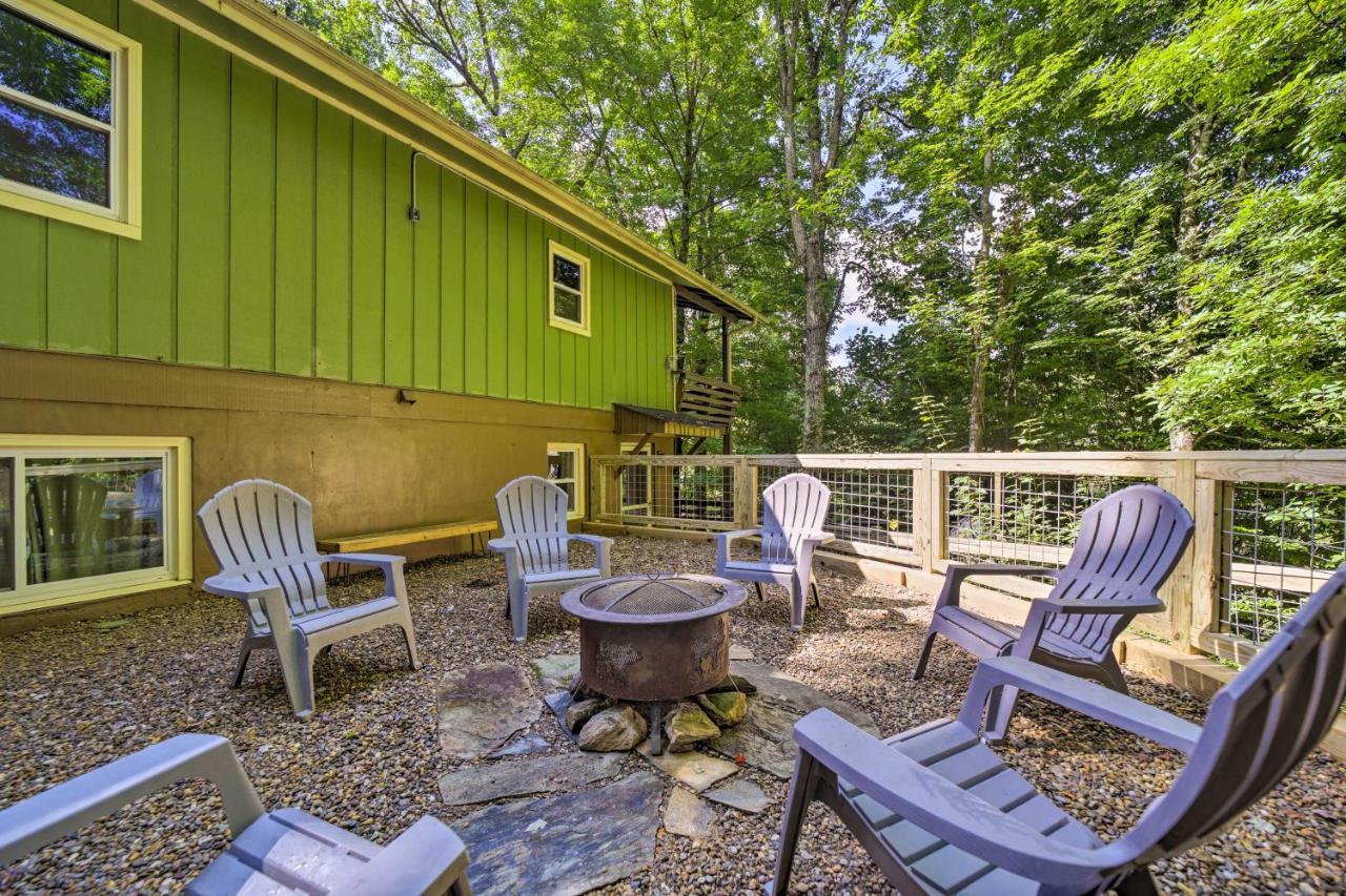 Charming Maggie Valley Getaway With Fire Pit! Esterno foto
