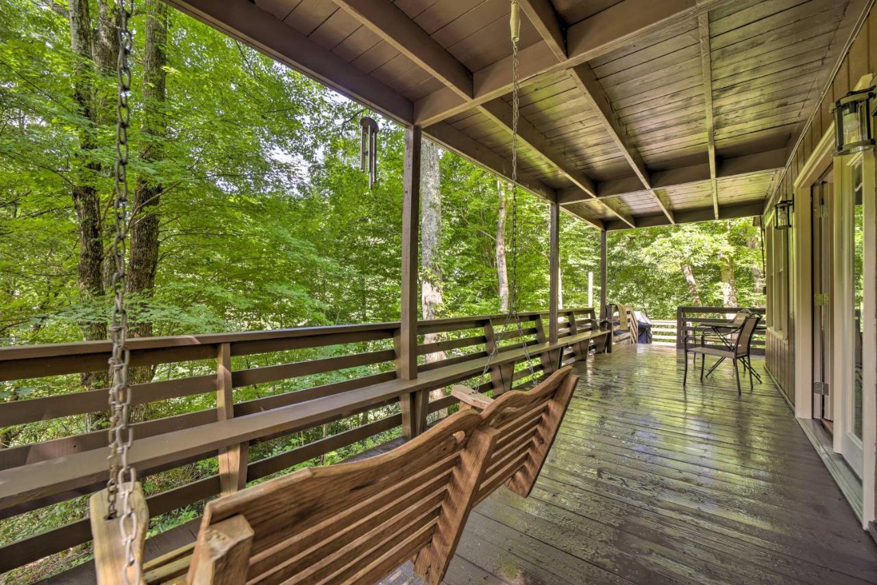 Charming Maggie Valley Getaway With Fire Pit! Esterno foto